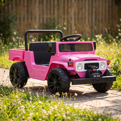 08-licensed-toyota-land-cruiser-fj45-12v-kids-electric-ride-on-pick-up-pink-garden-lifestyle.jpg