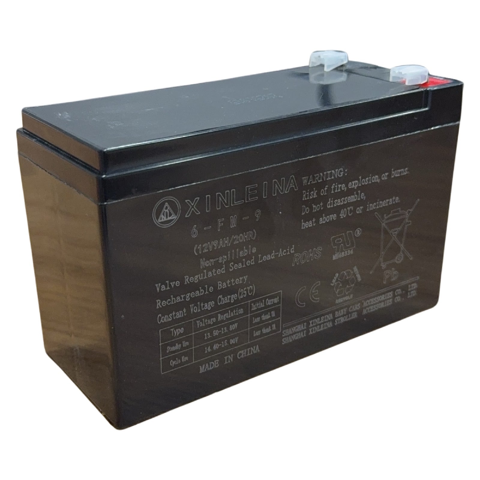 Replacement Battery for Kids Ride on's - 12V 9AH Battery  - 102-3193