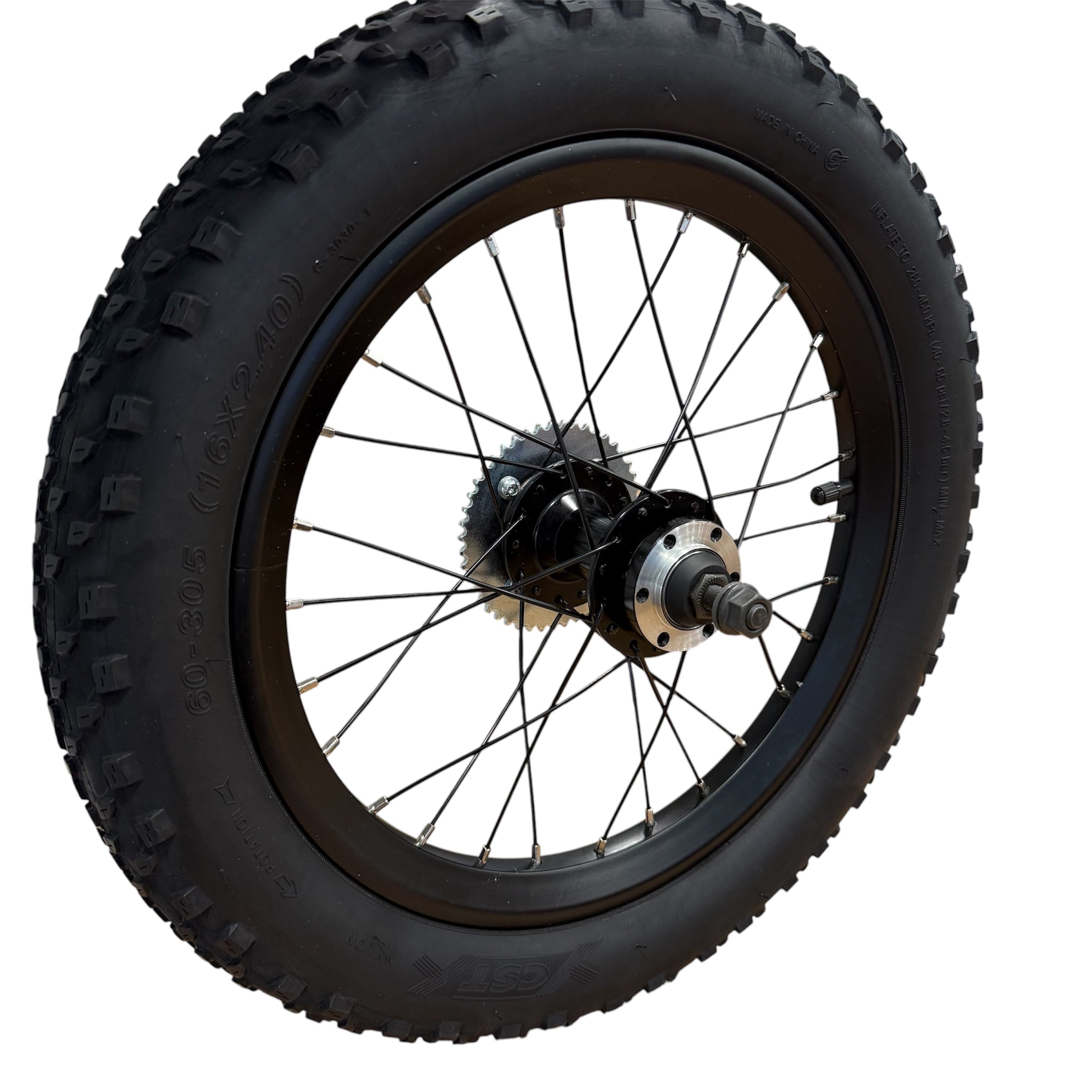 Replacement Wheel for Kids Ride on's - KidCruiser Pro Bike 250W Balance Blazer - Rear - 104-2088