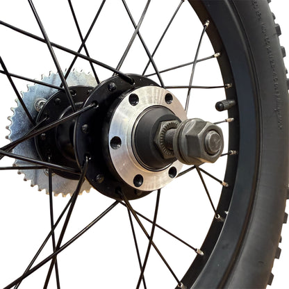 Replacement Wheel for Kids Ride on's - KidCruiser Pro Bike 250W Balance Blazer - Rear - 104-2088