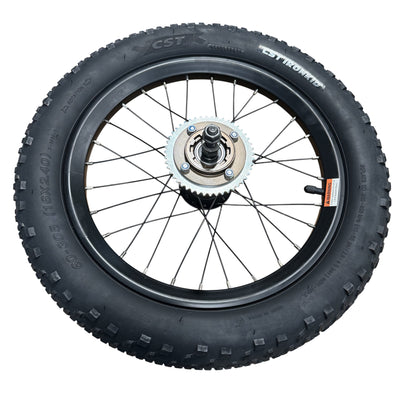 Replacement Wheel for Kids Ride on's - KidCruiser Pro Bike 250W Balance Blazer - Rear - 104-2088