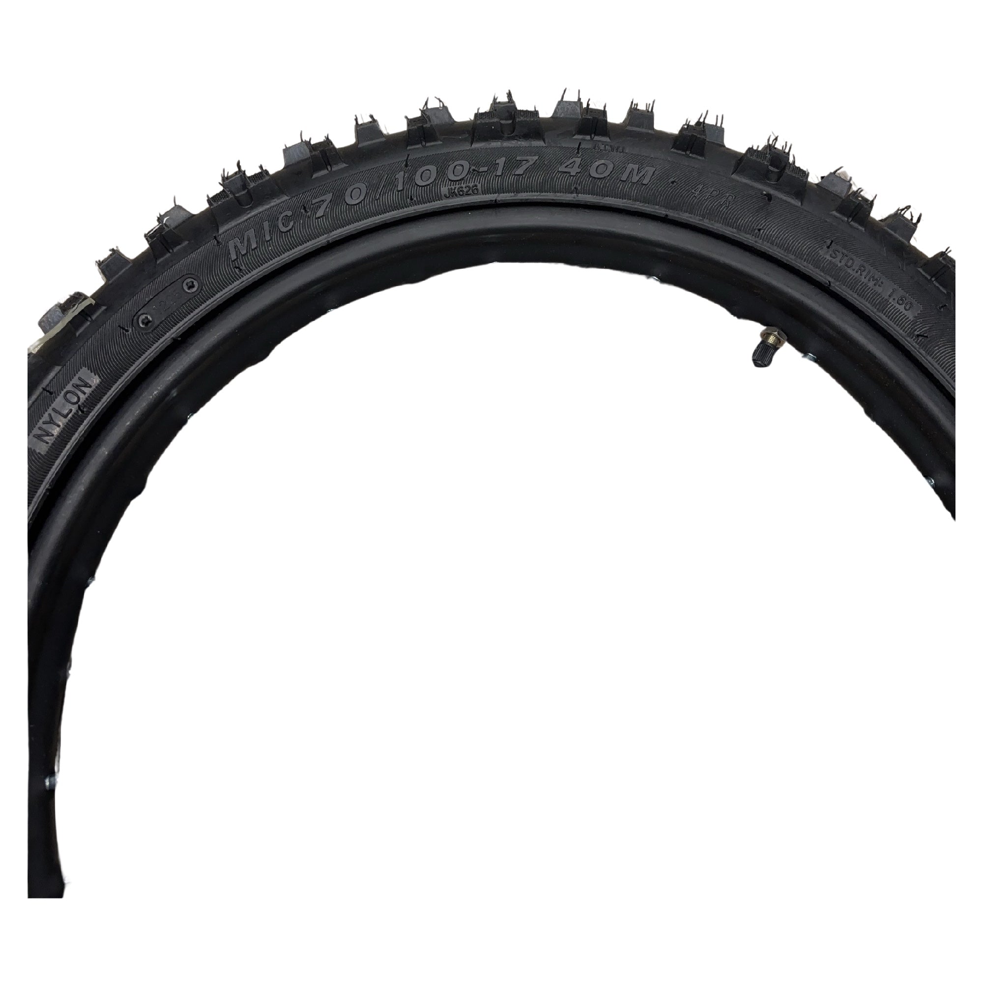 Replacement Wheel for Kids Ride on's - Front wheel 17 inch for 140cc dirt bike  - 104-3190