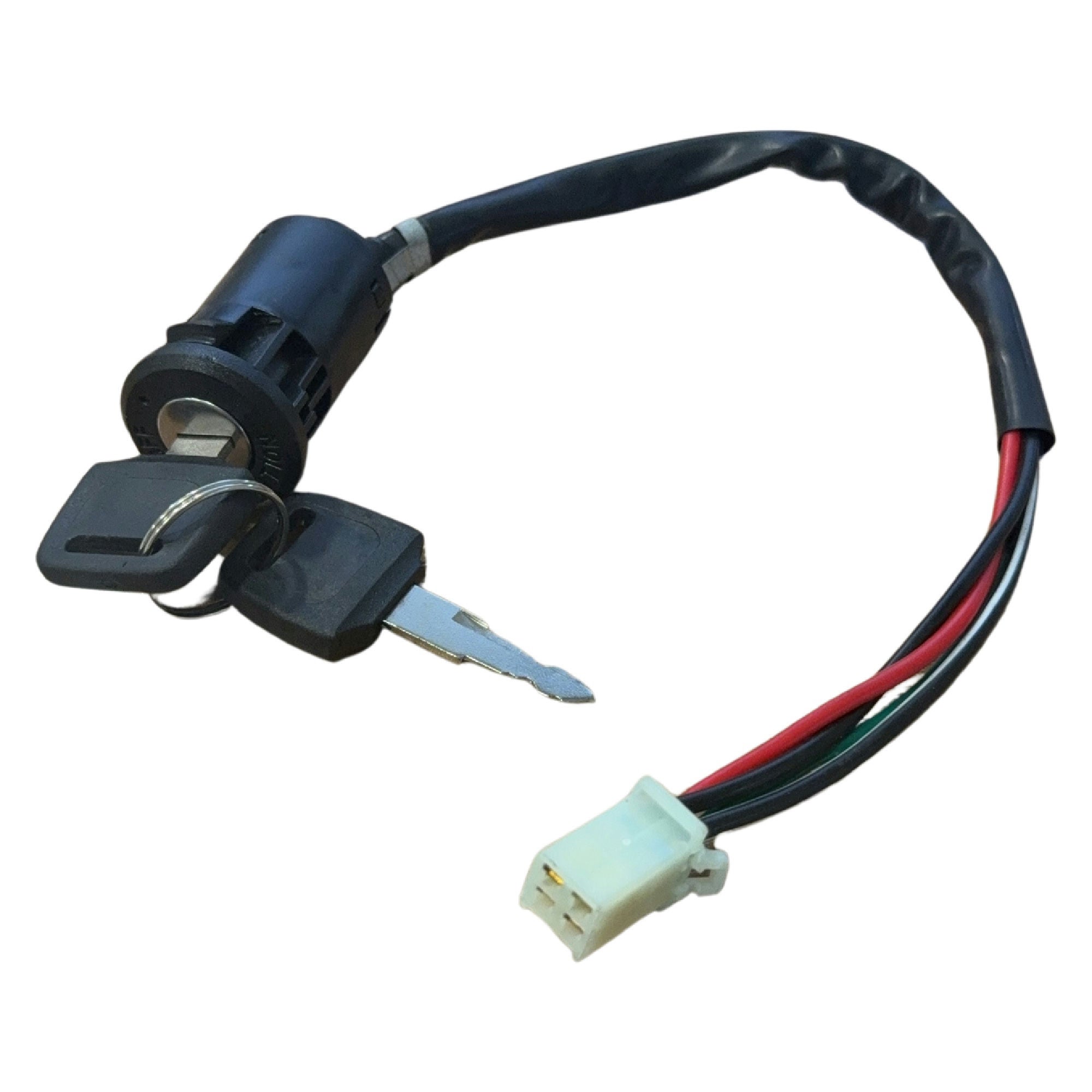 Replacement On-Off Ignition Barell for Kids Ride on's - 110cc Key Ignition Barrell with Keys - 116-2891