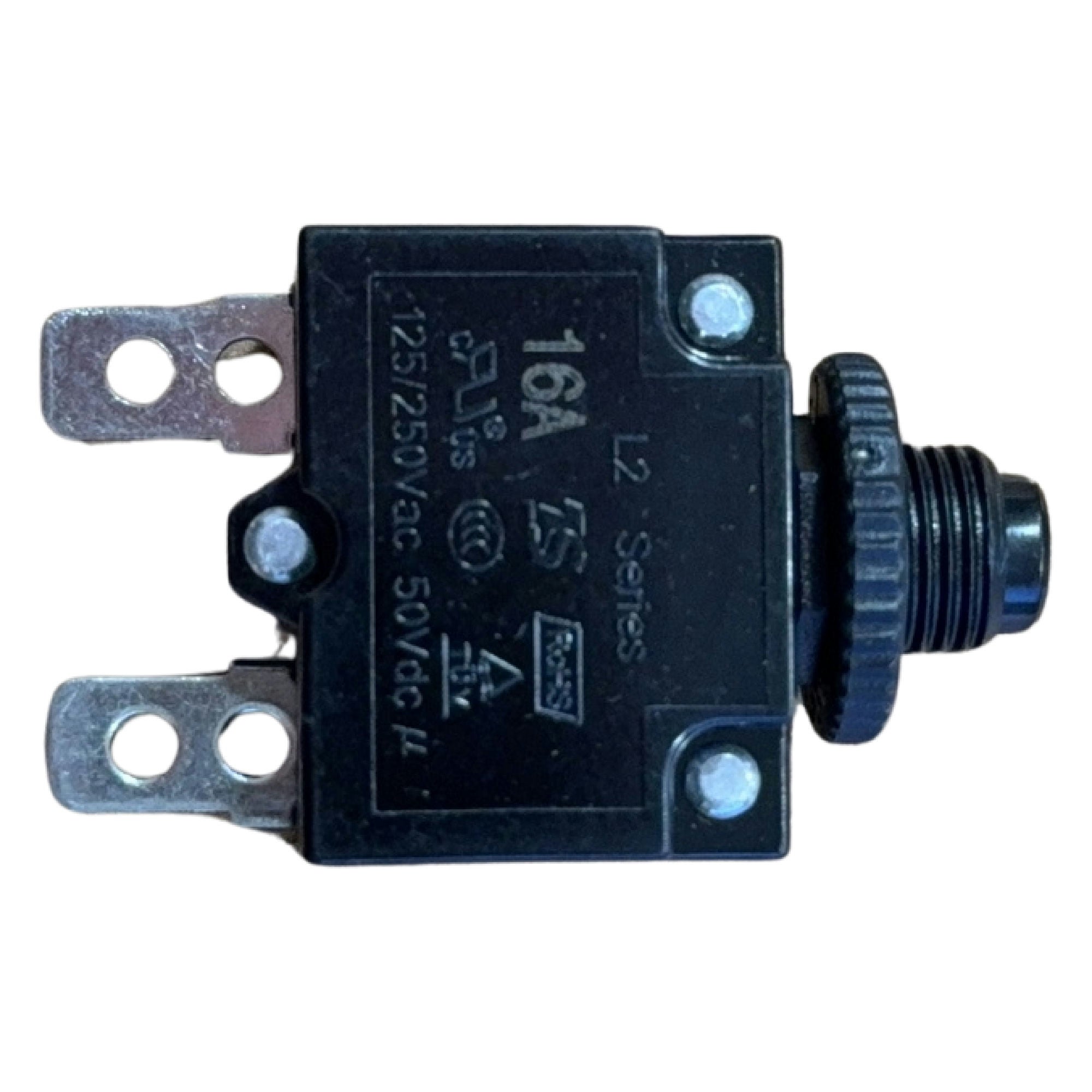 16A Universal 36V Quad Over Heat Power Reset Switch - 121-2898