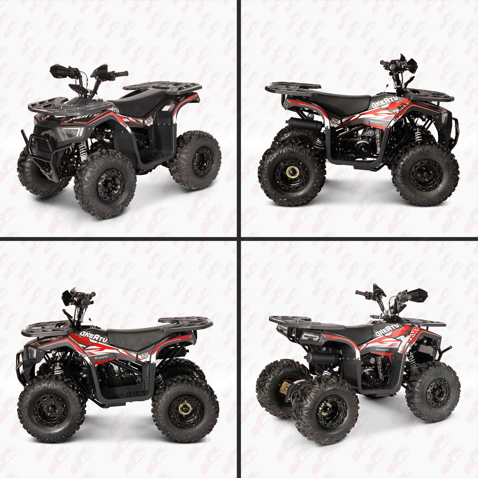 125cc Quad/ATV 2022 - Ex-Promo-Modell - Rot