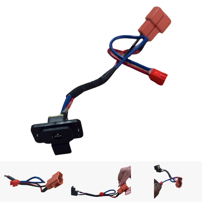 Replacement Wiring for Kids Ride on's - 12V Charging Port - TidyRider - 119-3626