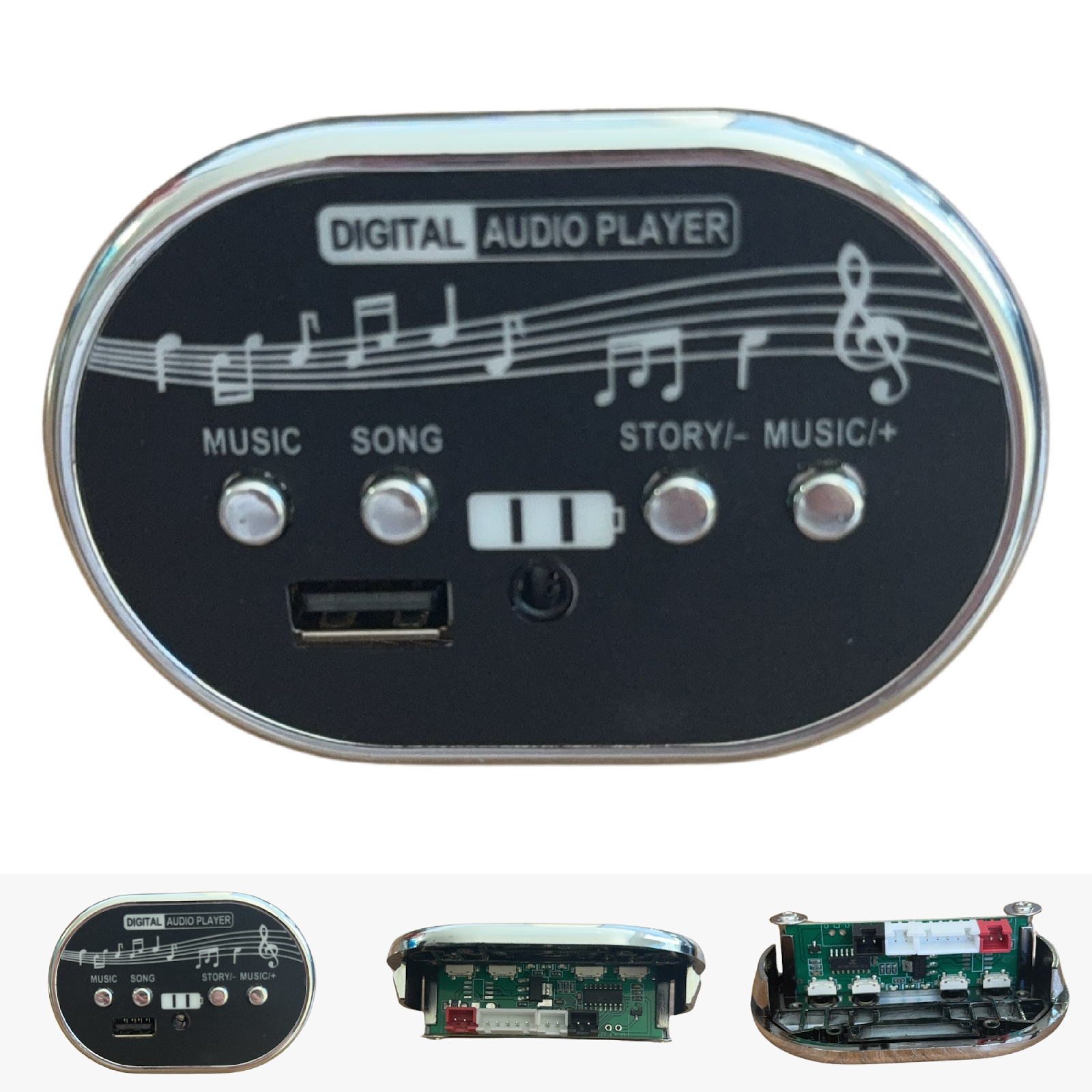 Replacement Media Player Console for Kids Ride on's - 6v StreetRider  - 107-3389