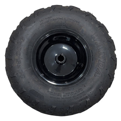 Replacement Wheel for Kids Ride on's - Front Right Wheel 6 inch for 98cc Go Kart OneKART-EX3S - 104-3183