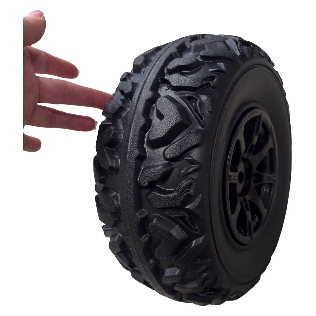 Replacement Wheel for Kids Ride on's - Front Wheel - ShadowForce - 104-3451