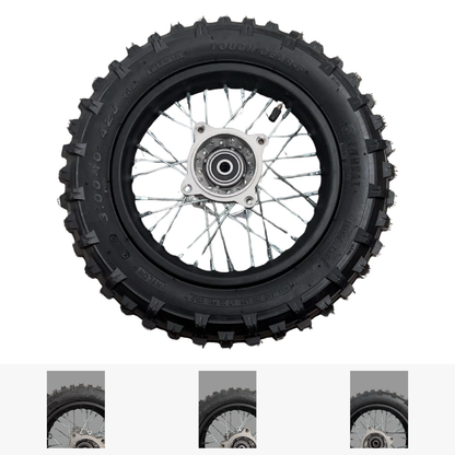 Replacement Wheel for Kids Ride on's - OneMX PX2S Rear Wheel 10 inch 110cc dirt bike  - 104-3127