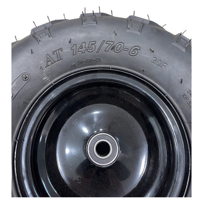 Replacement Wheel for Kids Ride on's - Front Left Wheel for 212cc Petrol Buggy  - 104-3192