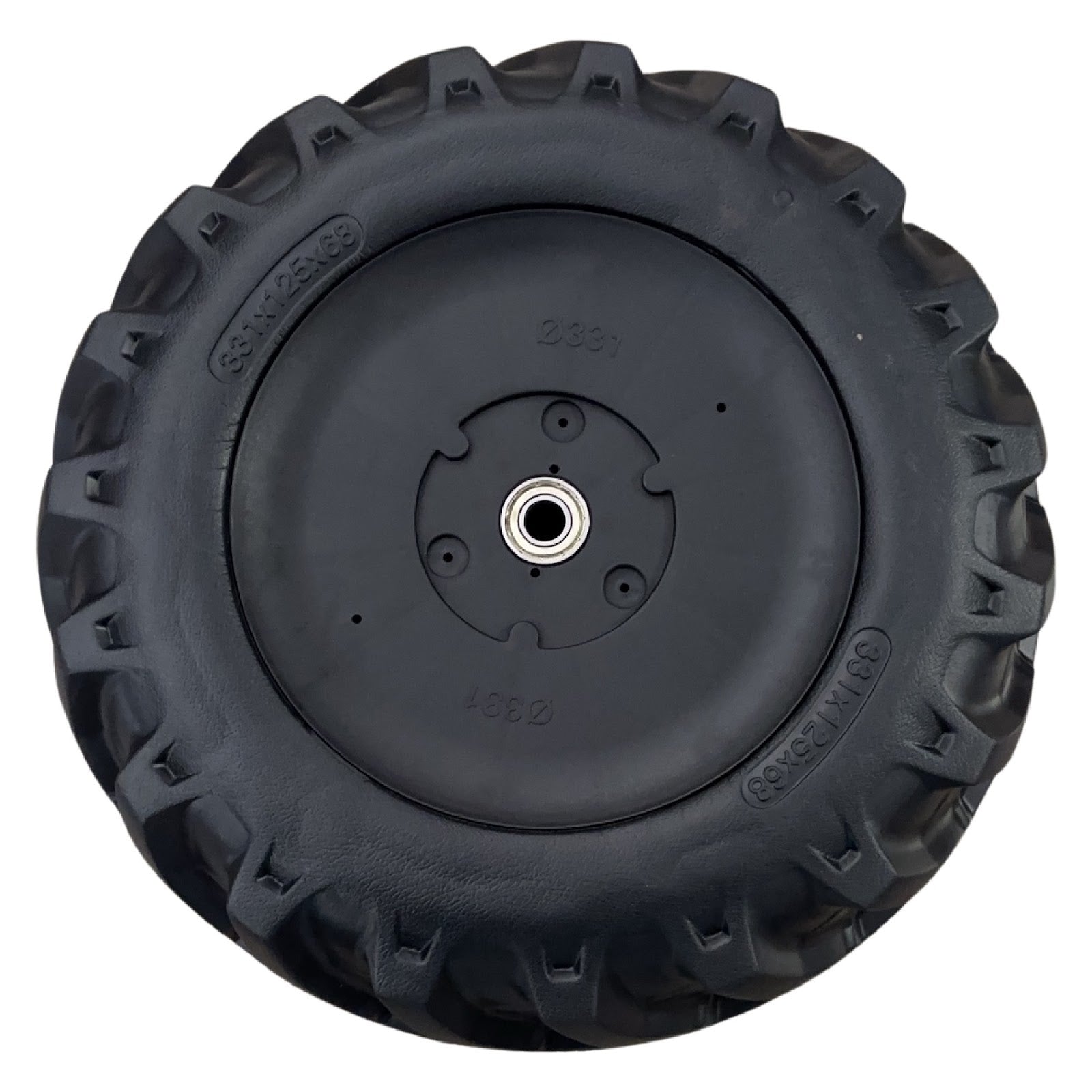 Replacement Wheel for Kids Ride on's - 24V Tractor W Trailer Front Wheel  - 104-3212