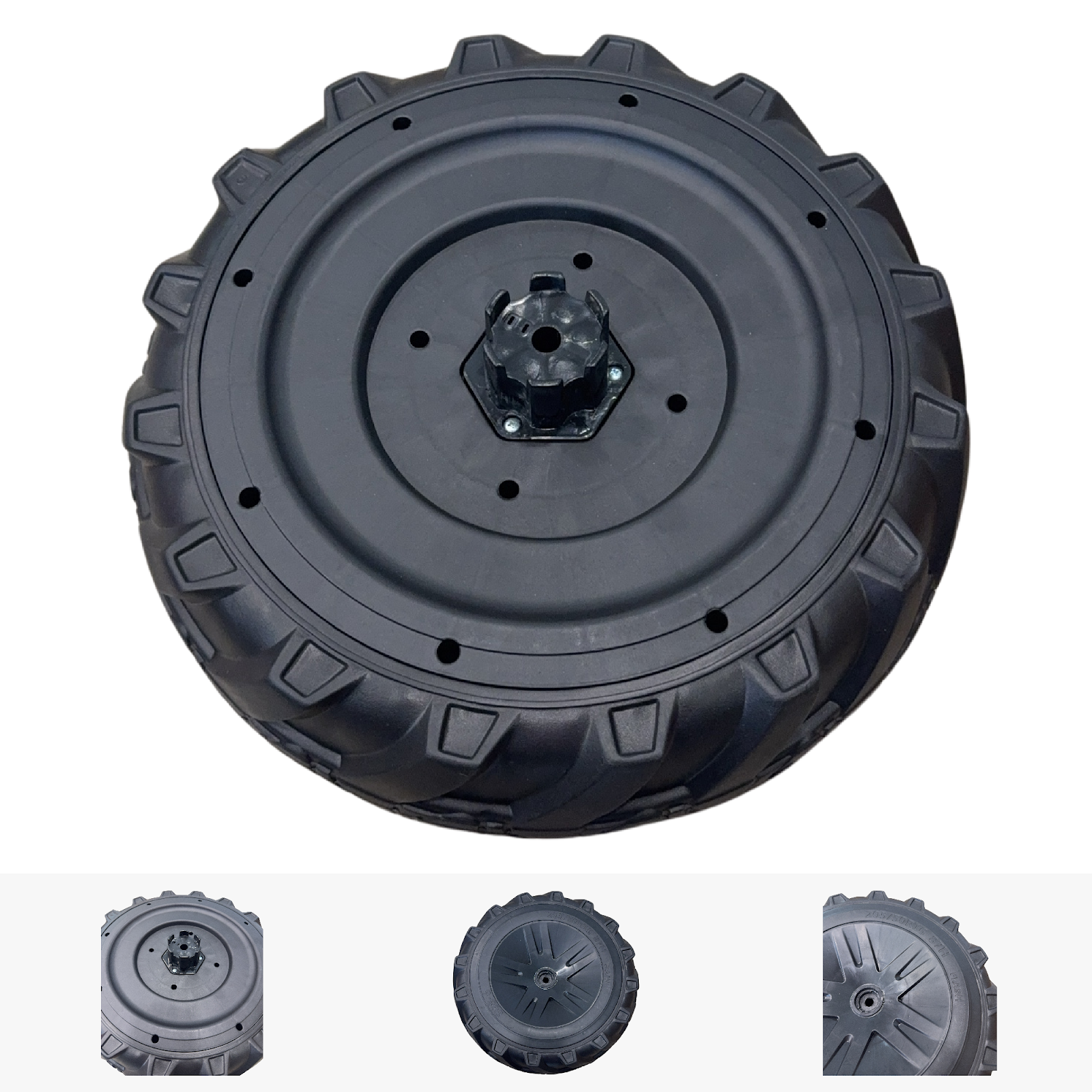 Replacement Wheel for Kids Ride on's - Universal Wheel  205/50R16 ClawForge XT - 104-3311