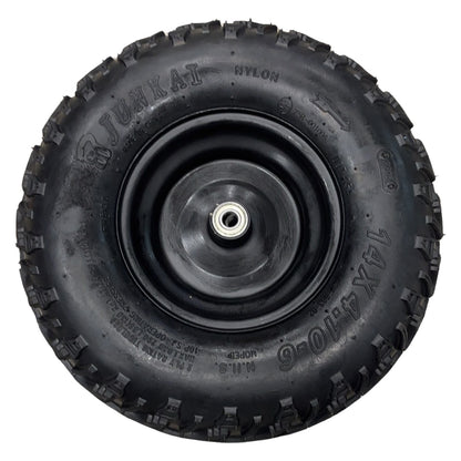 Replacement Wheel for Kids Ride on's - Front Left Wheel 6 inch for OneBuggy-EX2S - 104-3185