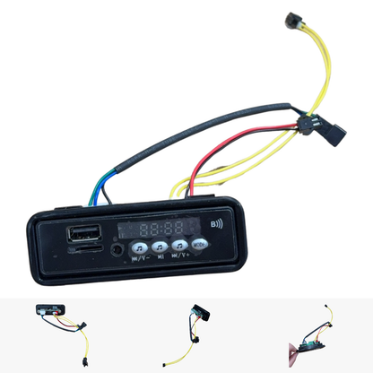 Replacement Media Player Console for Kids Ride on's - 24V PowerHauler Display - 107-3070