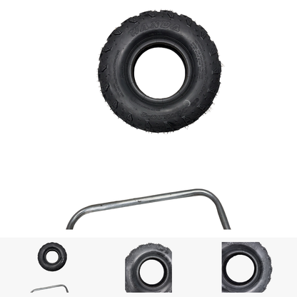 Replacement Wheel for Kids Ride on's - 6 inch tyre for 48V Go Kart/98cc Go Kart  - 104-3186