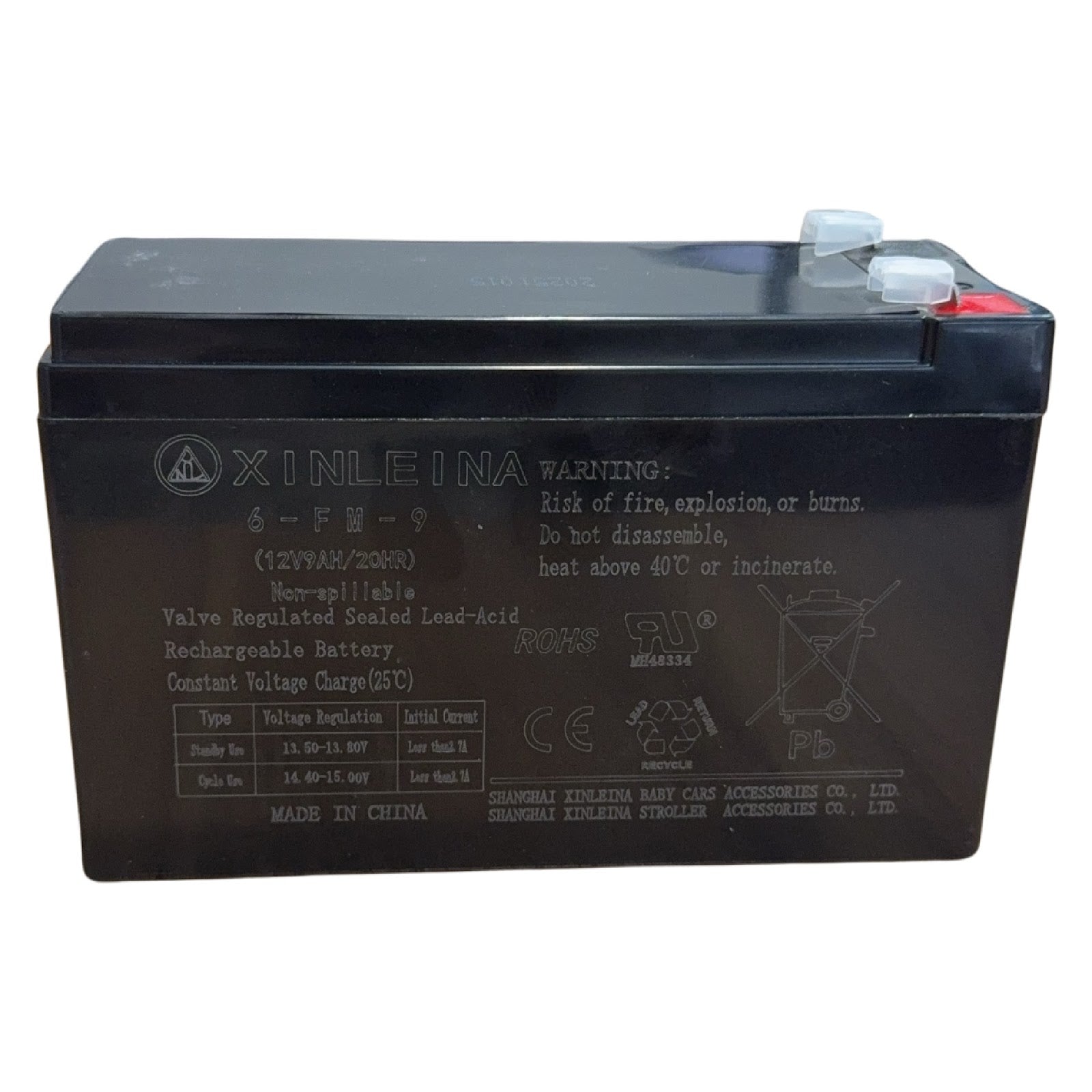 Replacement Battery for Kids Ride on's - 12V 9AH Battery  - 102-3193