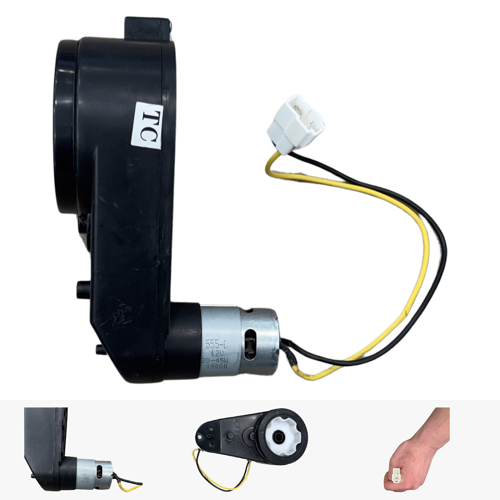 Replacement Electric Motor for Kids Ride on's - Ducati Style Motorbike - 106-3154