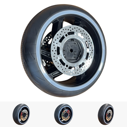 Replacement Wheel for Kids Ride on's - Vortex Motorbike Front Wheel  - 104-3343