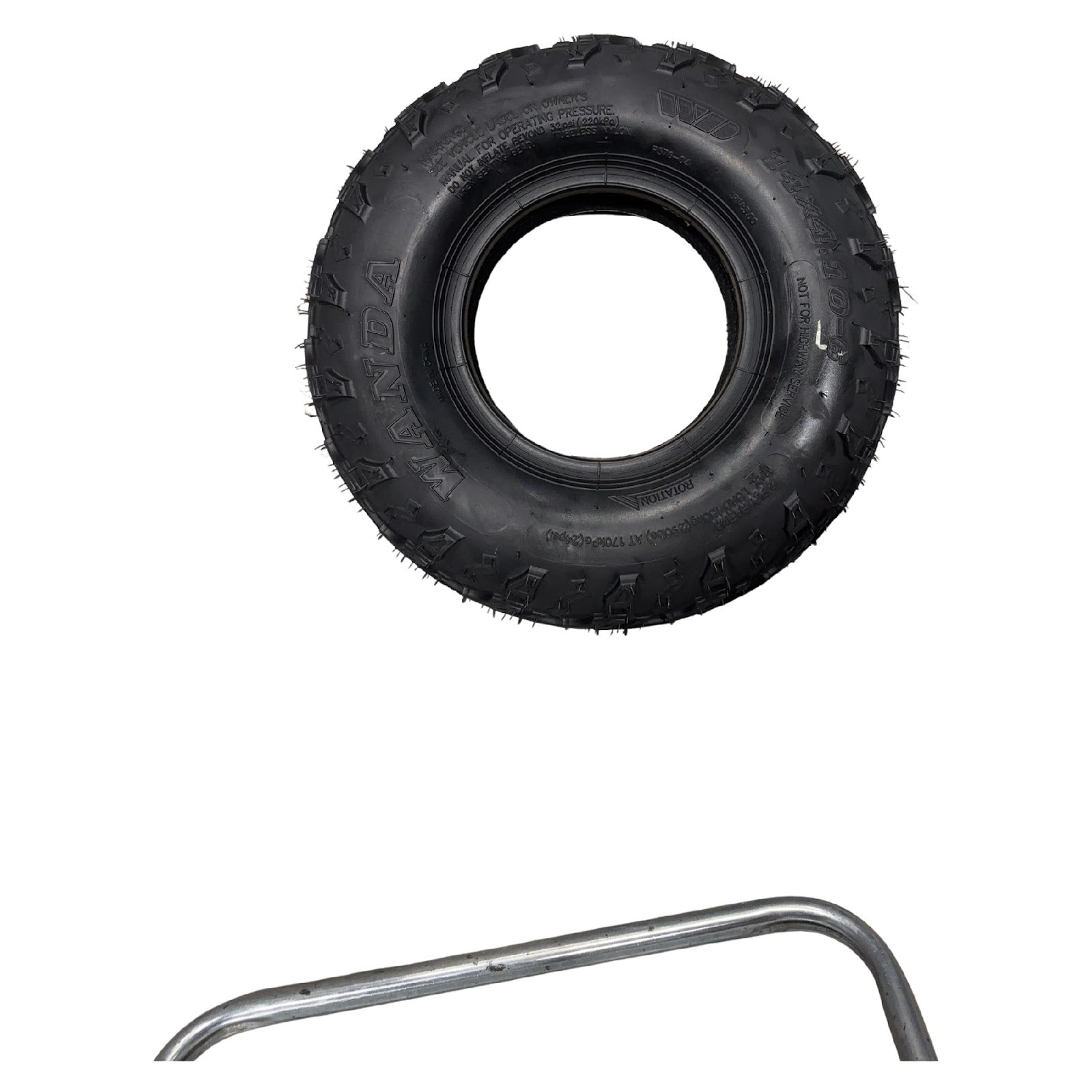 Replacement Wheel for Kids Ride on's - 6 inch tyre for 48V Go Kart/98cc Go Kart  - 104-3186