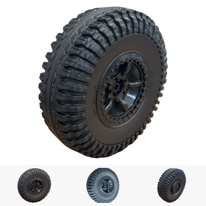 Replacement Wheel for Kids Ride on's - Front Wheel - Defender 110 - 104-3397