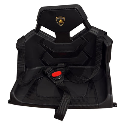 Replacement Seat for Kids Ride on's - Seat Complete with SeatBelt - Lamborghini Sian  - 114-3594