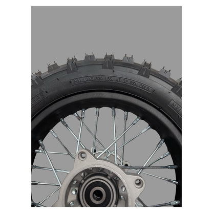 Replacement Wheel for Kids Ride on's - OneMX PX2S Rear Wheel 10 inch 110cc dirt bike  - 104-3127