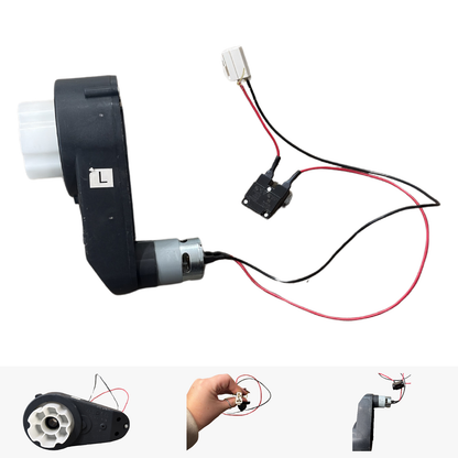 Replacement Electric Motor for Kids Ride on's - Licensed Land Rover Range Rover Sport (L461) - Left Side - 106-3666