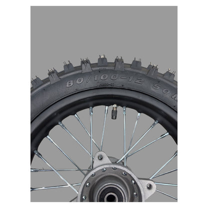 Replacement Wheel for Kids Ride on's - 12 inch rear wheel for OneMX-EX2S  - 104-3119