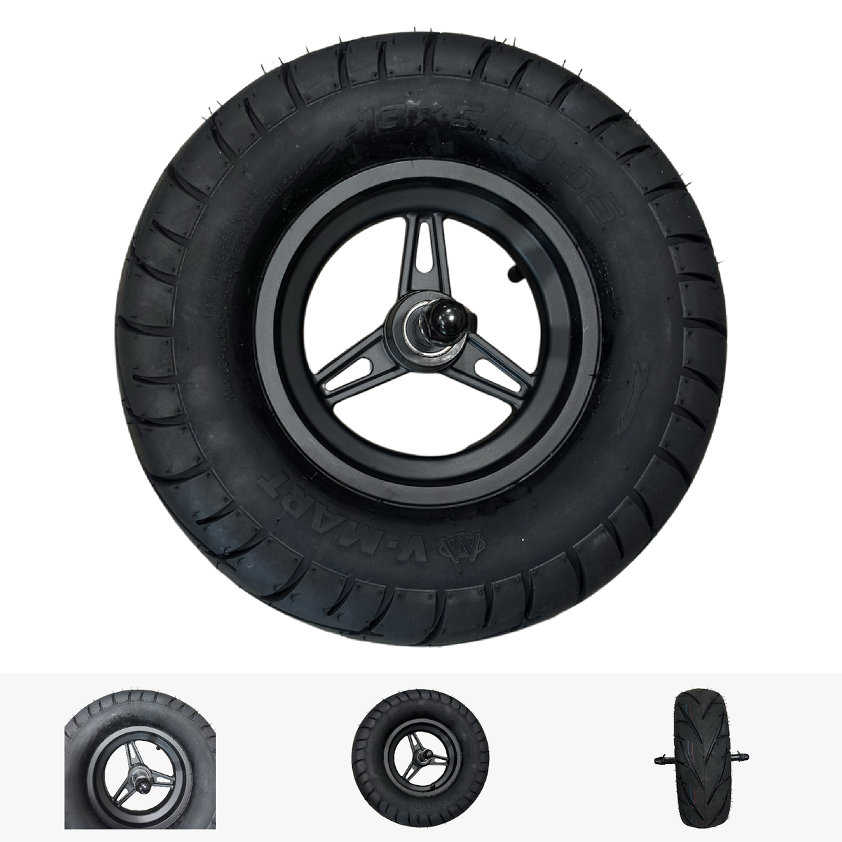 Replacement Wheel for Kids Ride on's - Junior Chopper Front Wheel  - 104-3653