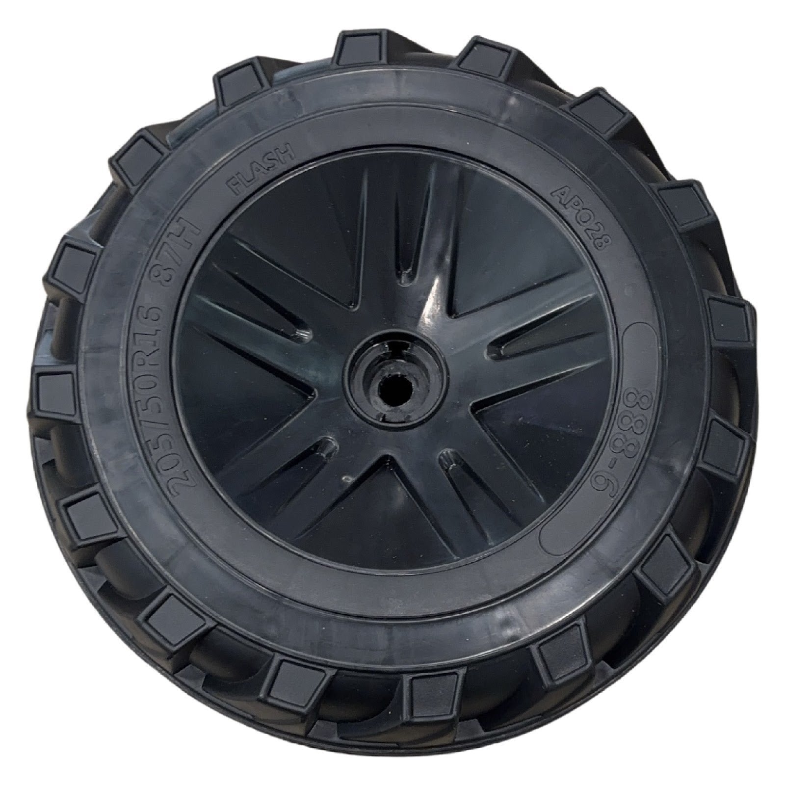 Replacement Wheel for Kids Ride on's - Trailer wheel for Tractor Digger  - 104-3035