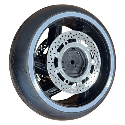 Replacement Wheel for Kids Ride on's - Vortex Motorbike Front Wheel  - 104-3343