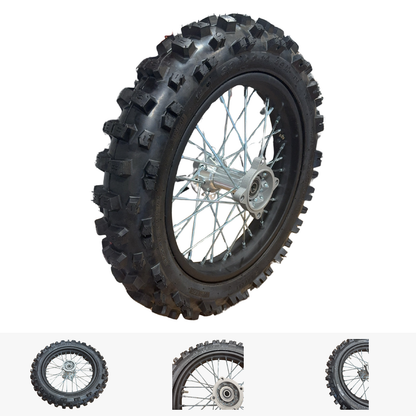 Replacement Wheel for Kids Ride on's - Rear Wheel 14inch for 140cc Dirt Bike - 104-3191