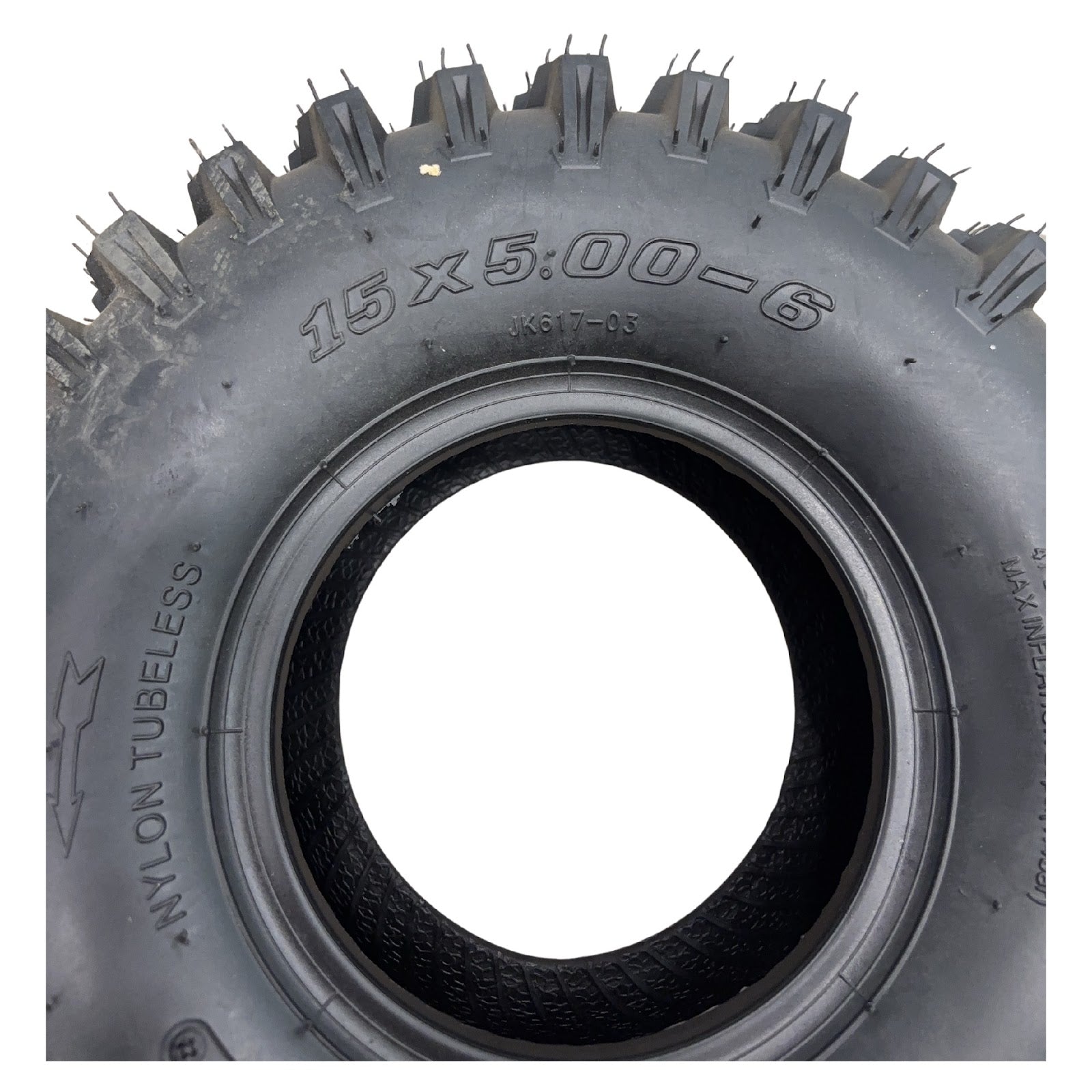 Replacement Wheel for Kids Ride on's - Tubeless Tyre 6 inch for UTV - 104-3132