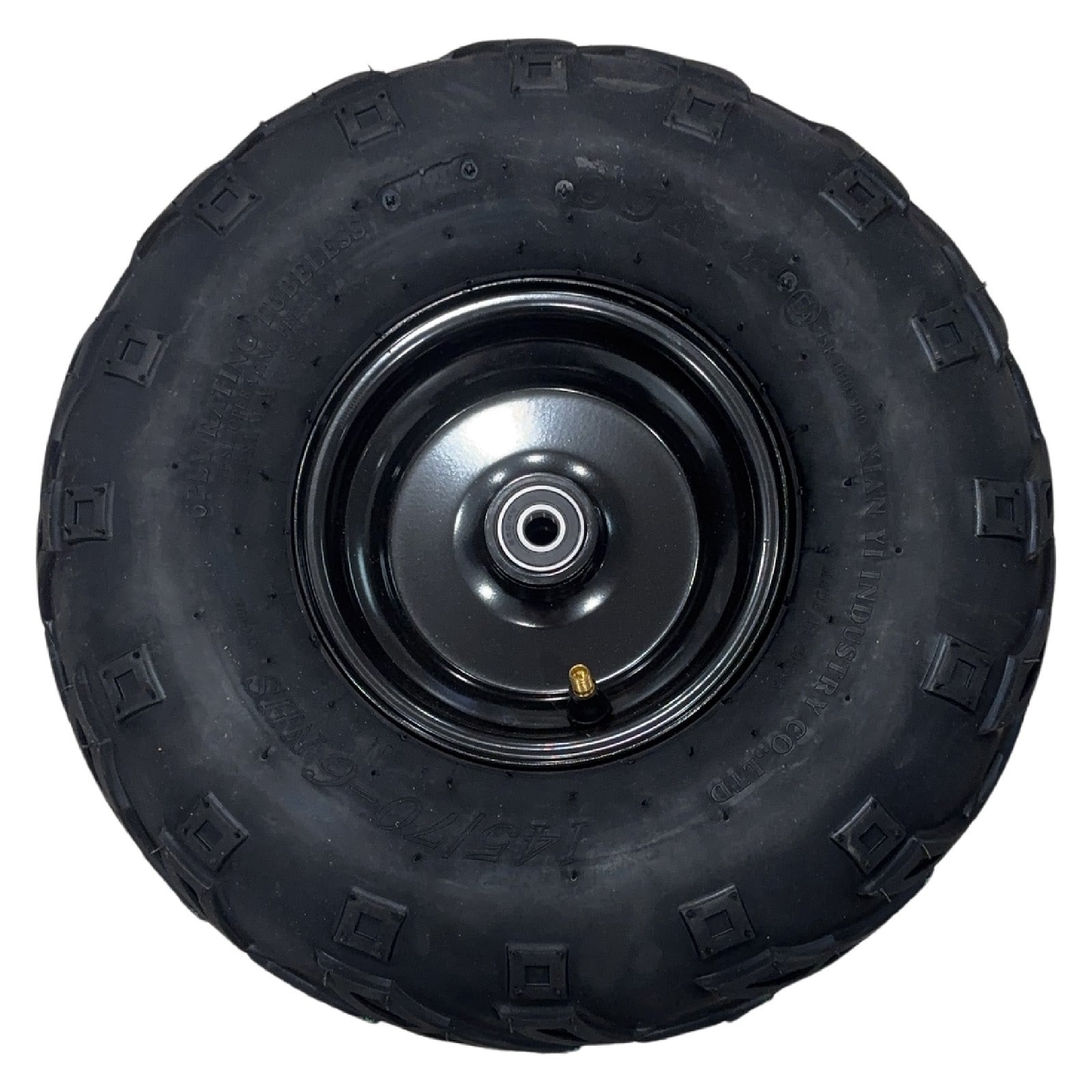Replacement Wheel for Kids Ride on's - Front Left 6 inch Wheel for 163cc UTV OneUTV-PX5S - 104-3182