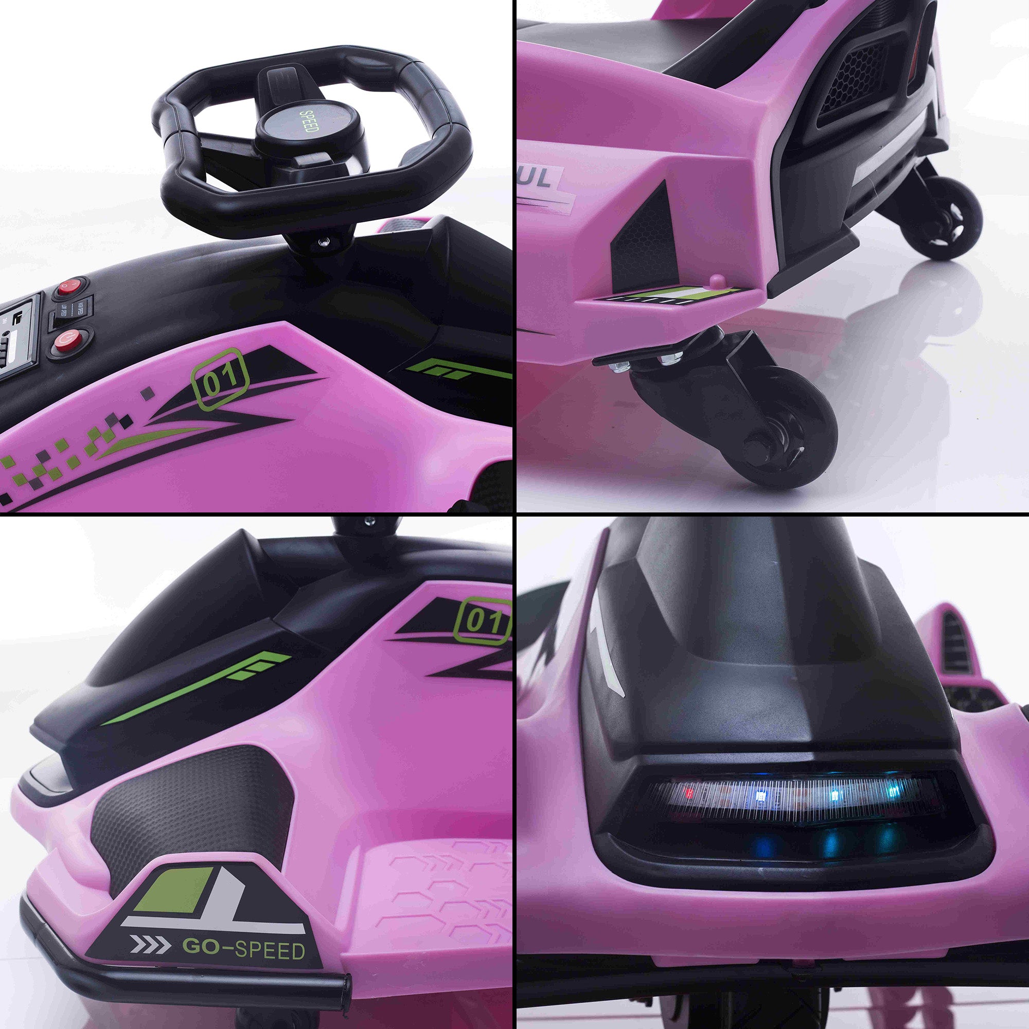 24v VoltRacer™ Drift Kart With Brushless Motor - DISPLAY MODEL