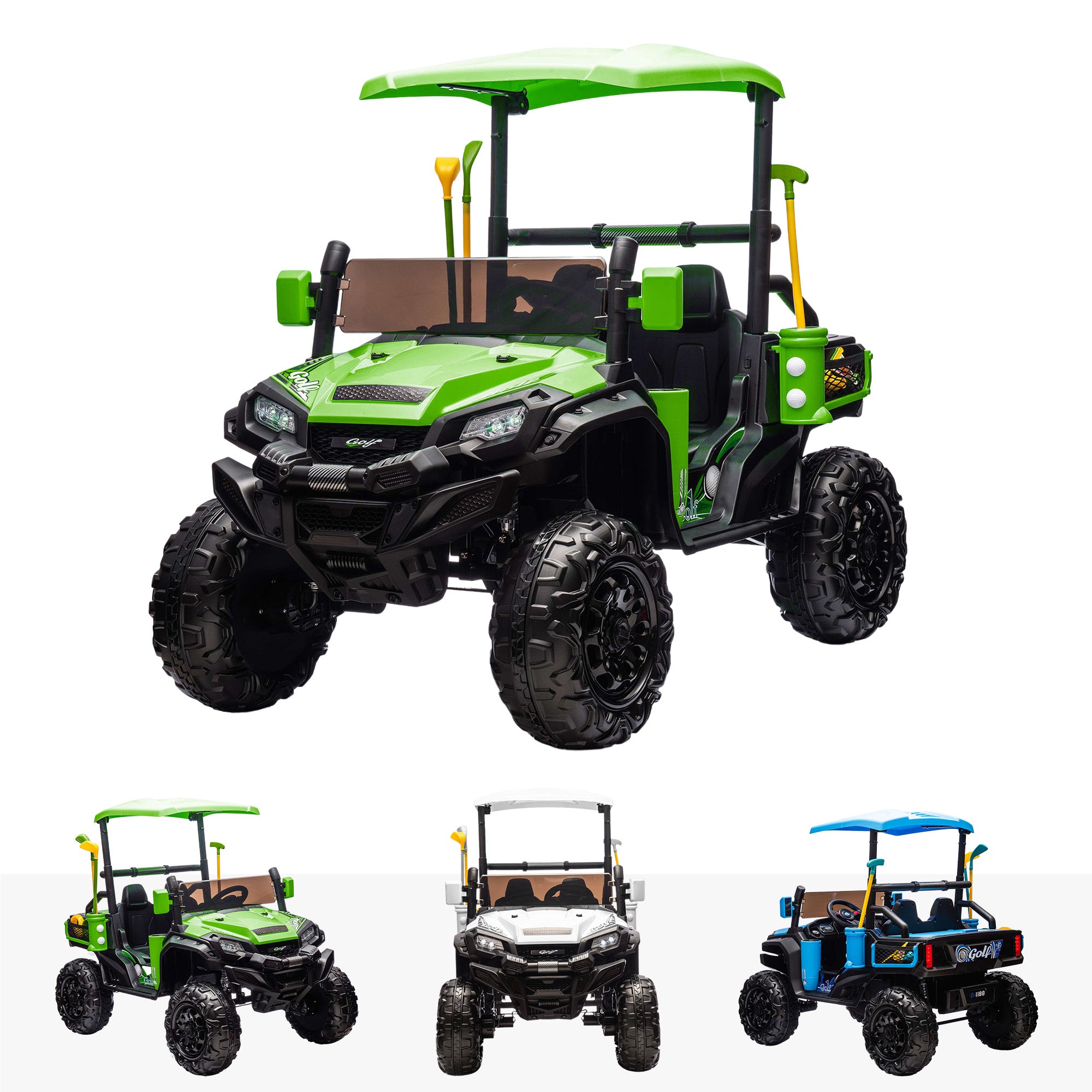 24 V GolfGator Kidz Elektrischer UTV-Golfbuggy