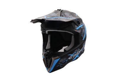 OneMoto Uno Series Helmet and Goggles Bundle - Adult Edition
