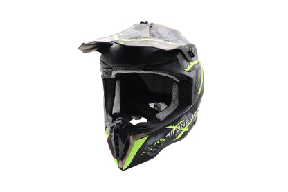 OneMoto Uno Series Helmet and Goggles Bundle - Adult Edition