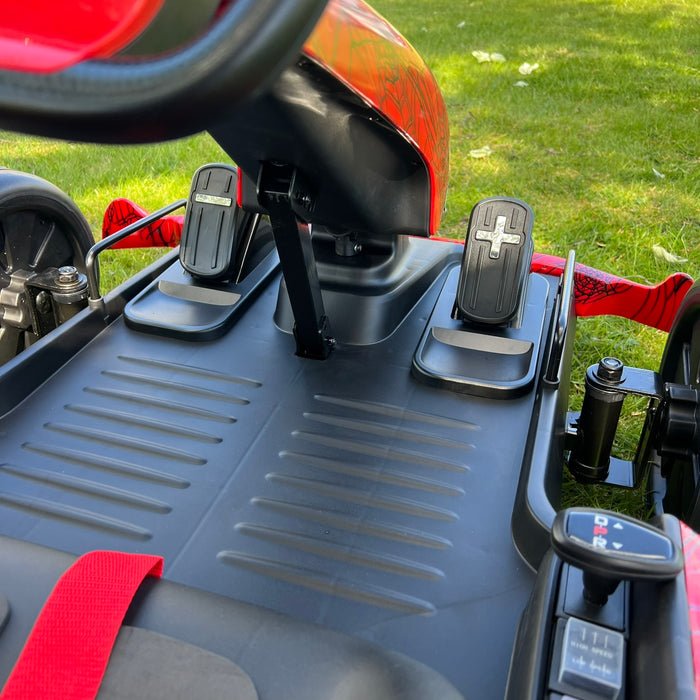 MaxDriftz™ 350 Electric Go Kart  - Pre Assembled - Spider Red