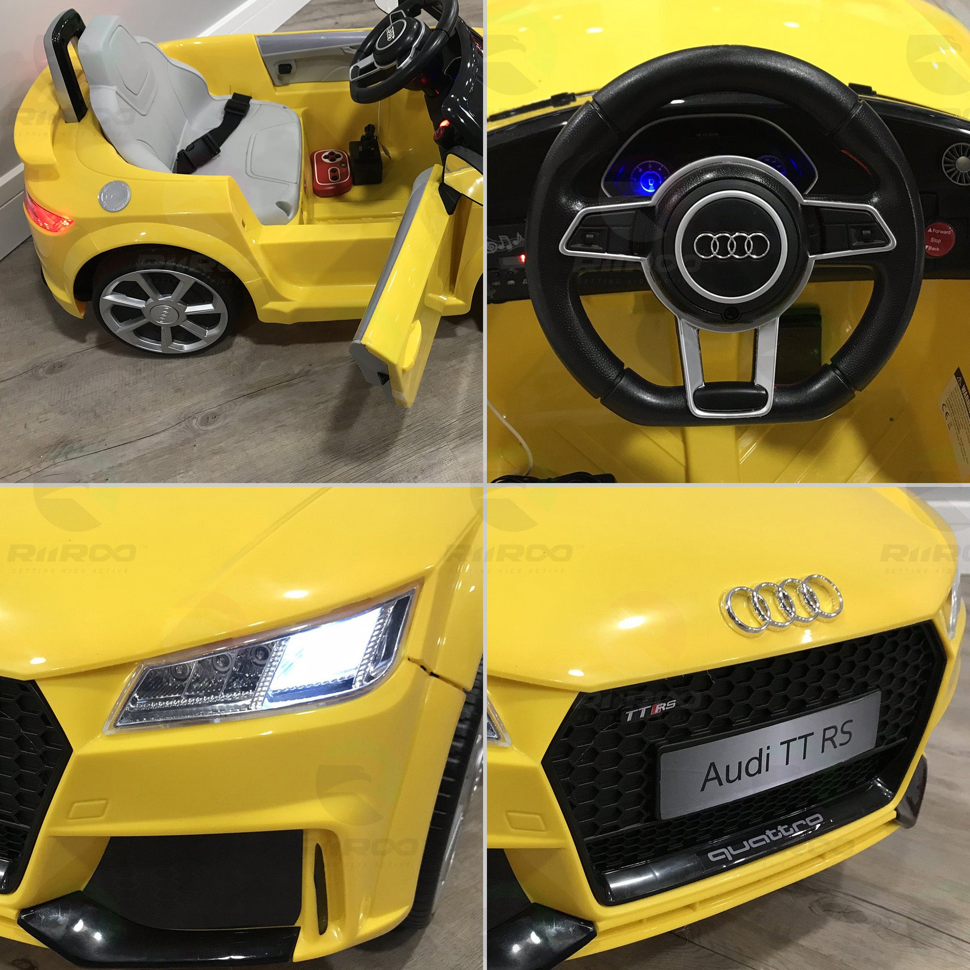 Audi tt rs ride on car online