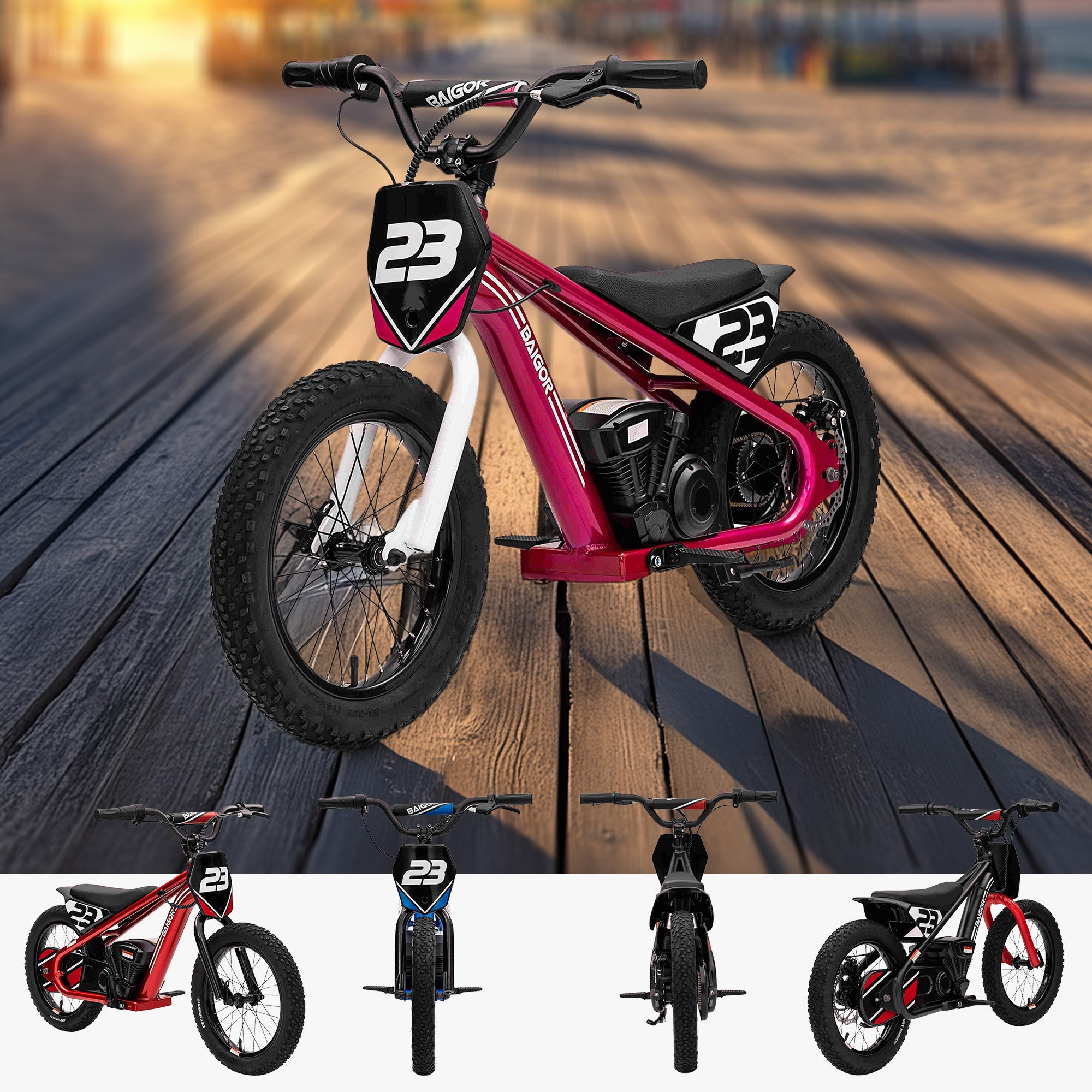 KidCruiser Pro Bike 250W Balance Blazer -  DISPLAY MODEL