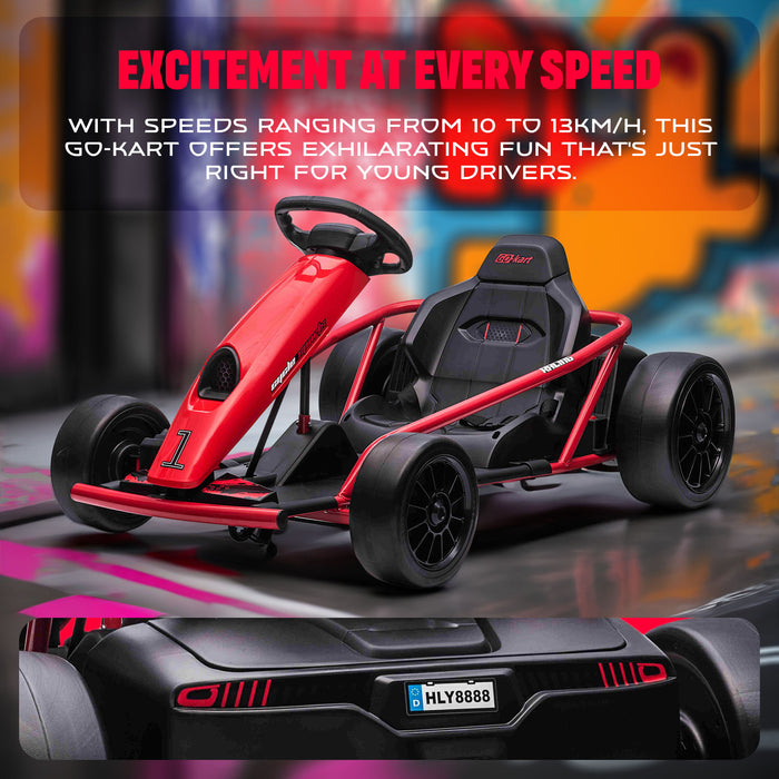 RiiRoo MaxDriftz 12V Battery Electric Kids Go Kart
