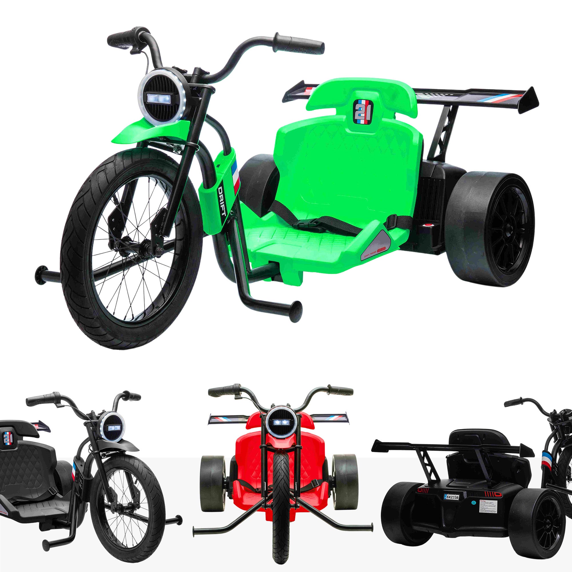 Kids electric drift trike hotsell