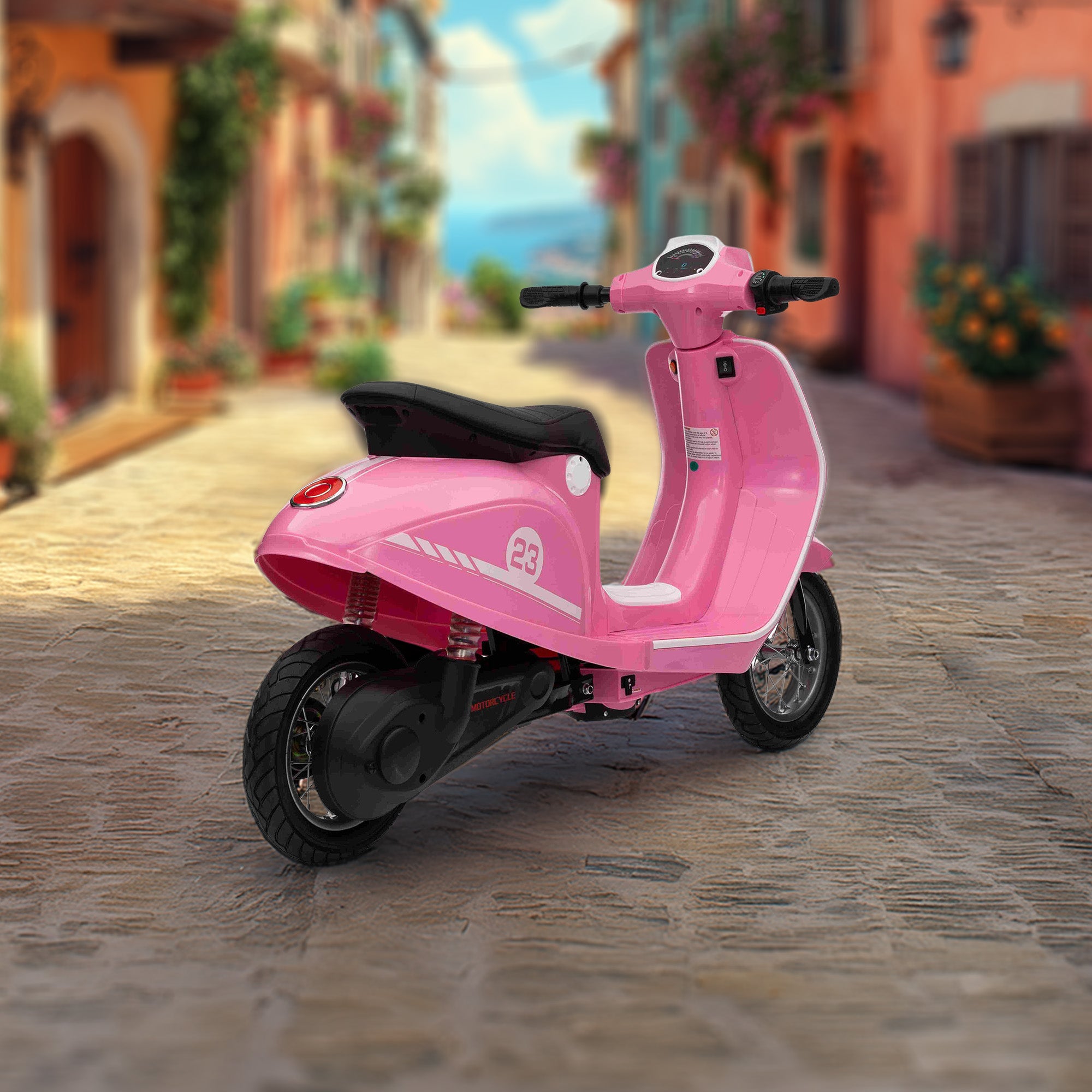 Iconic Retro Rider Junior VoltScooter Spark Rider (Vespa Inspired)