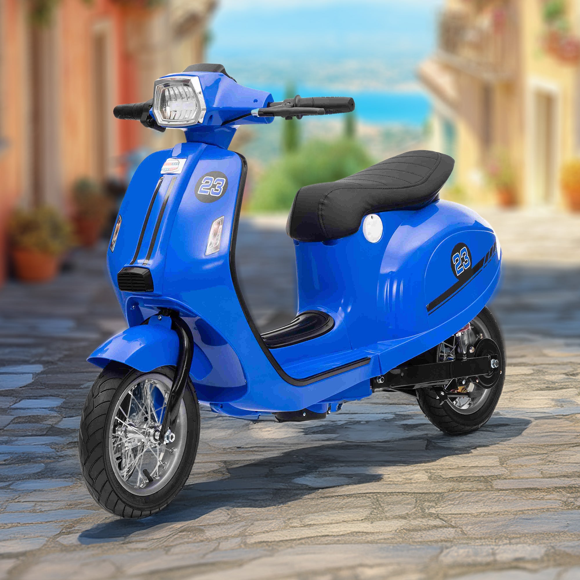 Iconic Retro Rider Junior VoltScooter Spark Rider (Vespa Inspired) -  DISPLAY MODEL