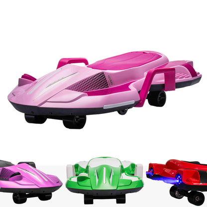 WIZ Kart Kids Ride On - Pink - Ex-Display Model