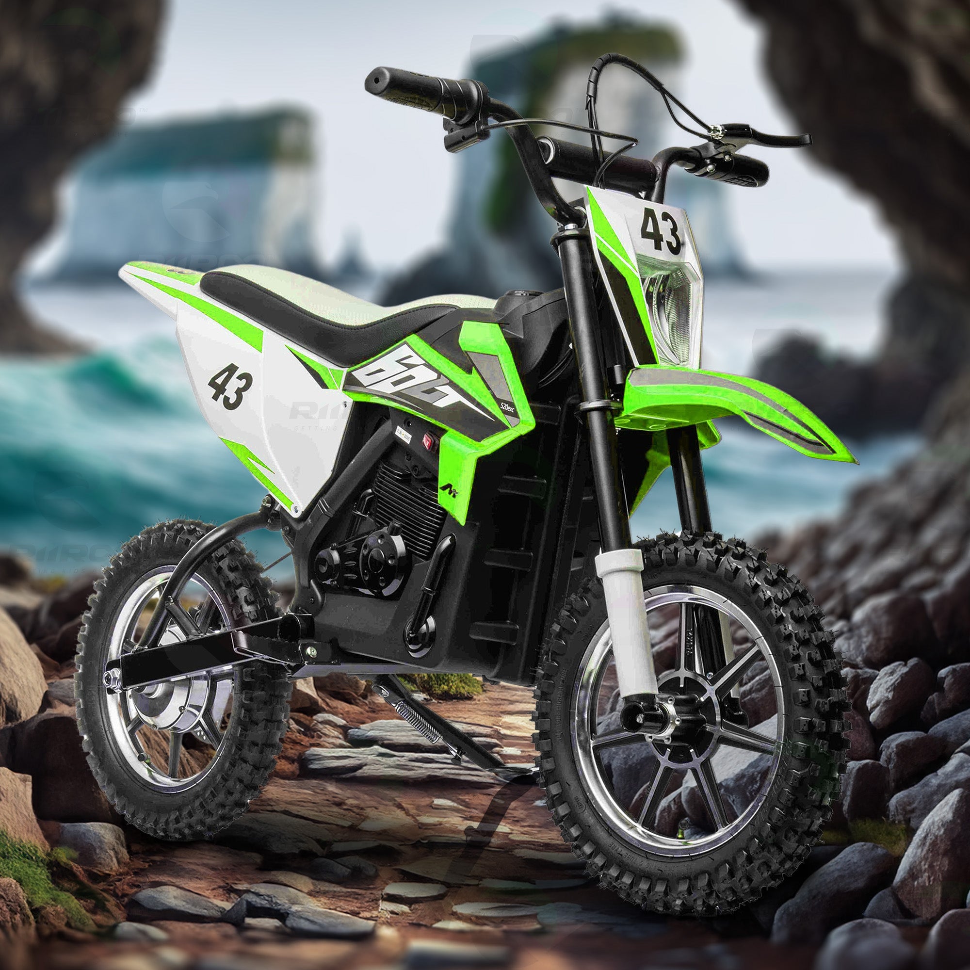 36V MotoWizz 500W Motorbike Kids Battery Electric Ride On RiiRoo