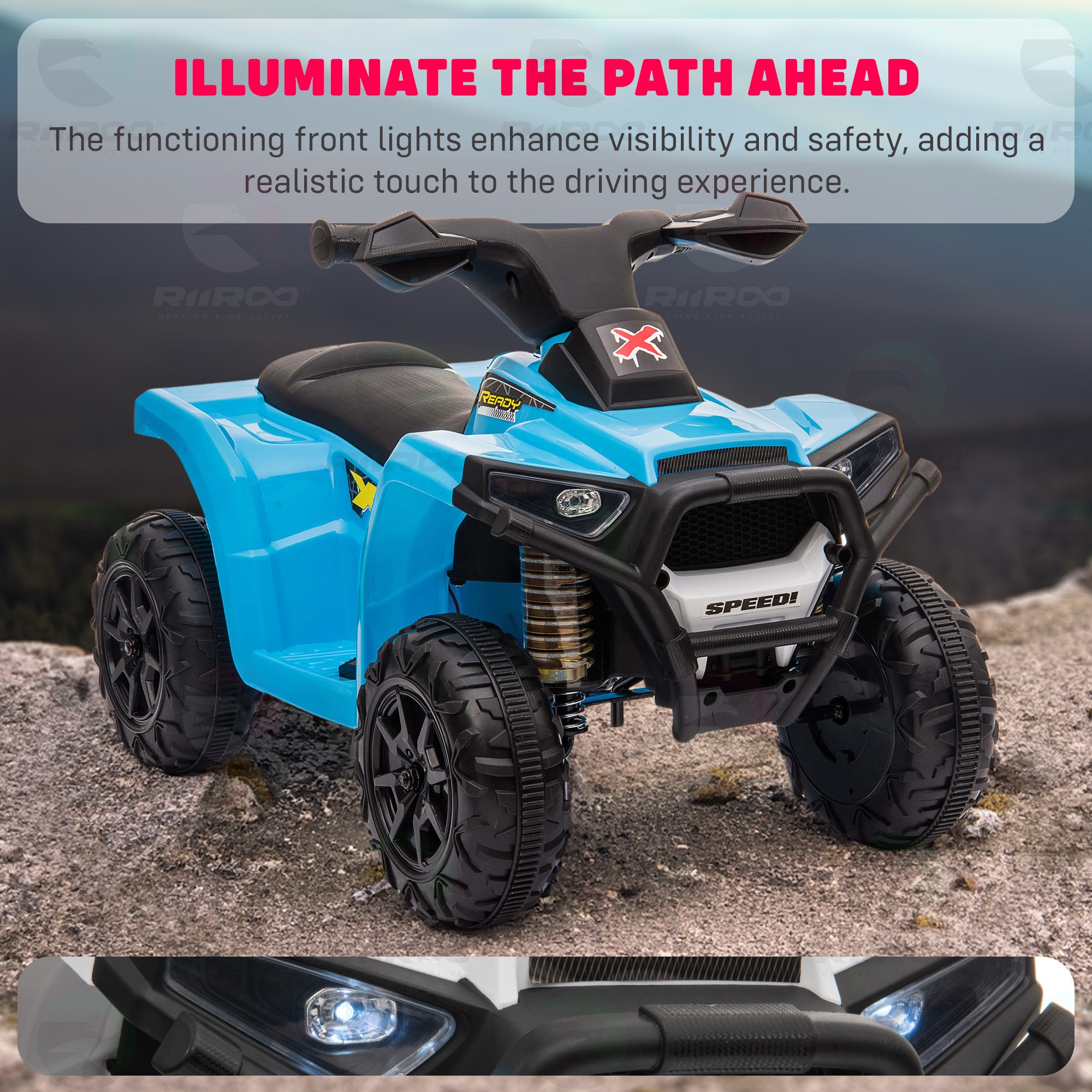 XRacer 6V ATV Quad