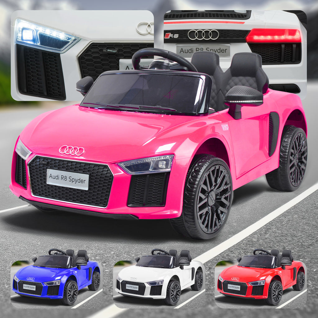 Pink audi push car online